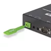 LINDY Dugó biztonsági, Port Blocker, SFP port blocker + kulcs, zöld (10db dugó + 1db kulcs)