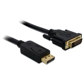   DELOCK Kábel DisplayPort 1.1 DP - DVI 24+1, 1080p@60Hz, M/M, 2m, fekete