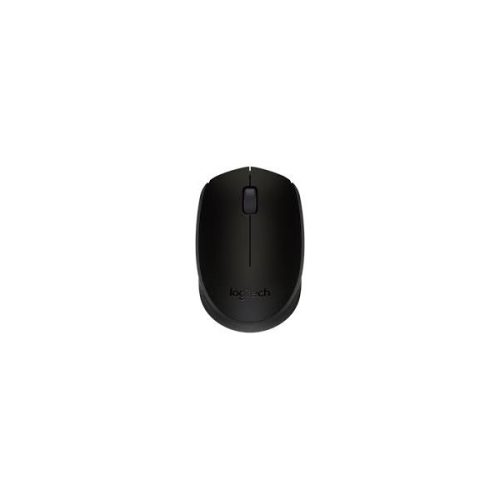 LOGITECH Egér vezeték nélküli, M171,  fekete-szürke