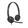 LOGITECH Headset H340 fekete