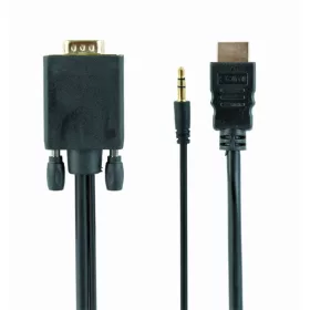 GEMBIRD Kábel HDMI - VGA + 3,5mm Jack Audio, M/M, 1,8m