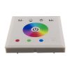 OPTONICA LED Szalag Dimmer RGB szalaghoz, fali, fehér üvegpanel, érintő vezérléssel - AC6319