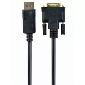   GEMBIRD Kábel DisplayPort 1.1 DP - DVI, 1080p@60Hz, M/M, 3m, fekete