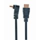 GEMBIRD Kábel HDMI - HDMI, 90°-os, Ethernet, M/M, 1,8m