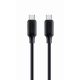 GEMBIRD Kábel USB 2.0 C - C, M/M,   1,5m, fekete