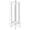 CONTEG Álló keret RS 19" 27U