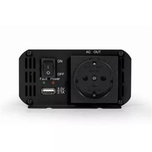 ENERGENIE Autós inverter 500W 12V, 2 db USB port
