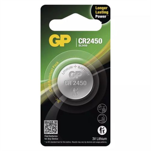 GP gombelem CR2450 Lithium 3V