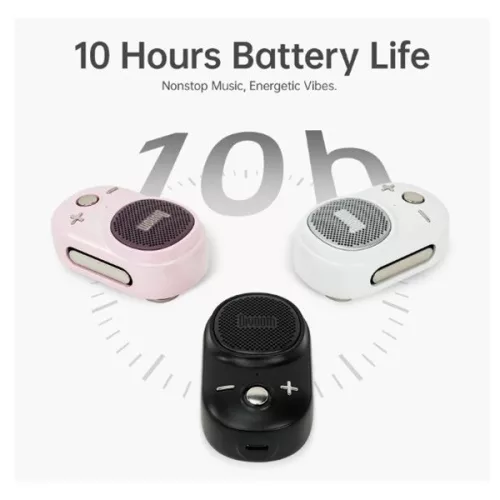 DIVOOM Hangszóró, csíptethető, Bluetooth, ITOUR-S, fehér