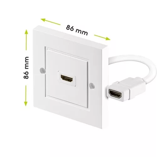 PREMIUMCORD Fali lemez HDMI Fali aljzat