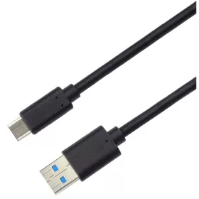   PREMIUMCORD Kábel USB 3.0 gen2, USB-C - USB-A, 10Gbit/s, 60W, M/M,   1m, fekete