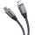 PREMIUMCORD Kábel USB 3.2 Gen 2x2, C - C, 100W, 5A, 20Gbit/s, Video Support, M/M,   1m, szürke