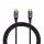 PREMIUMCORD Kábel USB 4 Gen3x2, Thunderbolt, 40Gbps, 8K@60Hz, 240W, C - C, M/M,   1,2m, fekete