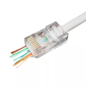   GEMBIRD Dugó UTP RJ45 8P8C moduláris, átfűzhető, univerzális 100db/csomag
