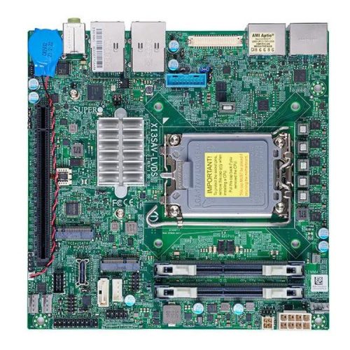 SUPERMICRO Alaplap X13SAV-LVDS, Mini ITX,