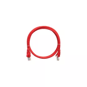 NIKOMAX Patch kábel S/FTP, CAT6a, PVC,   0,5m, piros