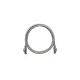 NIKOMAX Patch kábel S/FTP CAT6 LSOH, Essential Series,  1m, szürke