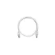 NIKOMAX Patch kábel UTP, CAT6, PVC,   1m, fehér