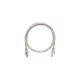 NIKOMAX Patch kábel UTP CAT6 LSOH,   3m, szürke