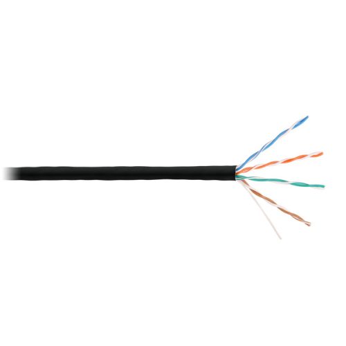 NIKOMAX Falikábel U/UTP CAT5e BC, 24AWG, PE, kültéri, 305m, fekete