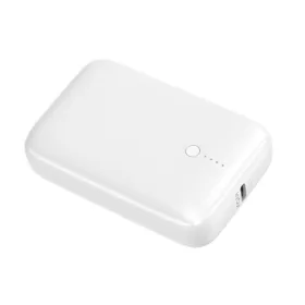   PLATINET Power Bank hordozható töltő 10000mAh, USB-C, 20W, Li-Ion, PD, QC, QC, fehér