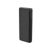 PLATINET Power Bank hordozható töltő 20000mAh, 2 USB-C, 65W, QC, Li-Ion, fekete
