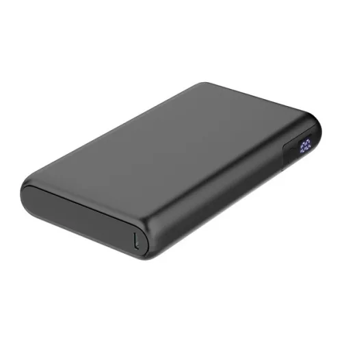 PLATINET Power Bank hordozható töltő 30000mAh, 2 USB-C, 1 USB-A, 100W, PD, QC, Li-Ion, fekete