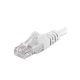 PREMIUMCORD Patch Kábel UTP, CAT6, 0,5m, fehér