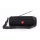 GEMBIRD hordozható hangszóró, Bluetooth, BT, FM antennával, fekete