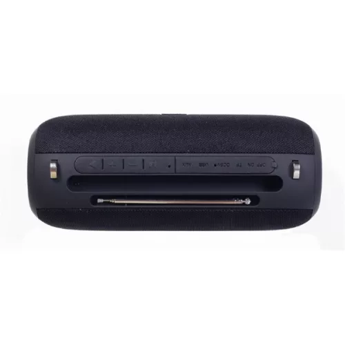 GEMBIRD hordozható hangszóró, Bluetooth, BT, FM antennával, fekete