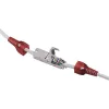 PREMIUMCORD Patch Kábel beltéri coupler, Toldó, STP CAT6, moduláris, szerszám nélkül szerelhető, szürke