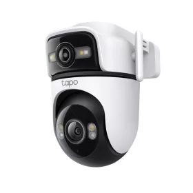   TP-LINK Tapo Wireless Kamera Cloud kültéri forgatható színes éjjellátó dupla lencse AI támogatás, TAPO C545D