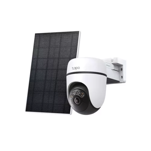TP-LINK Tapo Wireless Kamera Cloud kültéri + Okos Solar Panel IP65, TAPO C630 KIT