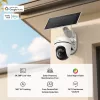 TP-LINK Tapo Wireless Kamera Cloud kültéri + Okos Solar Panel IP65, TAPO C630 KIT