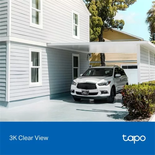 TP-LINK Tapo Wireless Kamera Cloud kültéri + Okos Solar Panel IP65, TAPO C630 KIT