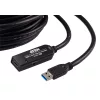 ATEN Kábel USB 3.2 Gen1 Extender, 20m, fekete - UE332C-AT-G