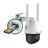 TP-LINK VIGI IP Kamera kültéri színes éjjellátó Full Color Pan Tilt kamera 4MP, 4mm Objektív 3G/4G - VIGI C540-4G(4MM)