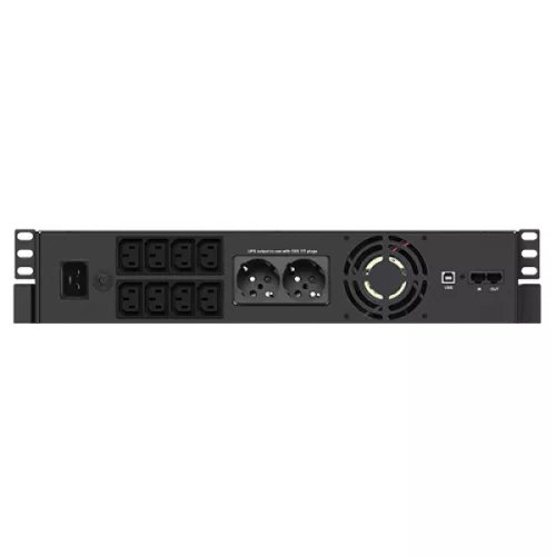 INFOSEC UPS X4 RM Plus - 3000 VA - LCD, USB, Rack