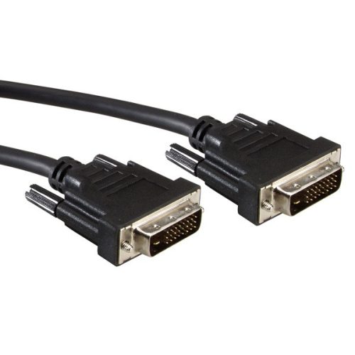 VALUE Kábel DVI - DVI M/M, (24+1) dual link,  2m