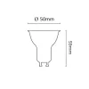 Asalite LED Izzó GU10 spot 5W 4000K (430 lumen)