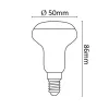 Asalite LED Izzó R50 spot E14 5W 3000K (400 lumen)