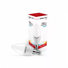 Asalite LED Izzó C37 gyertya E14 6W 4000K (510 lumen)