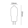 Asalite LED Izzó G4 12V 1,5W 3000K (110 lumen)