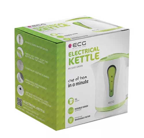 ECG zöld vízforraló RK 1022 1L