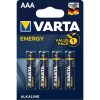 VARTA Energy Alkáli Tartós Mikro Elem AAA B4