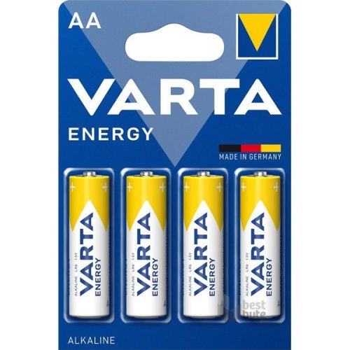 VARTA Energy Alkáli Tartós Ceruza Elem AA LR6 B4