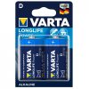 VARTA Longlife Power Alkáli Tartós Góliát Elem D LR20 B2