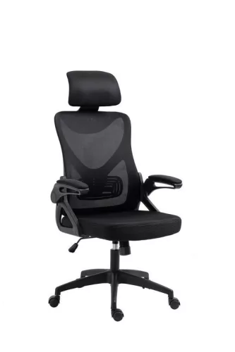 ZELUX ergonomikus irodai szék, gerinctámasszal, billenőfunkcióval, kartámasszal