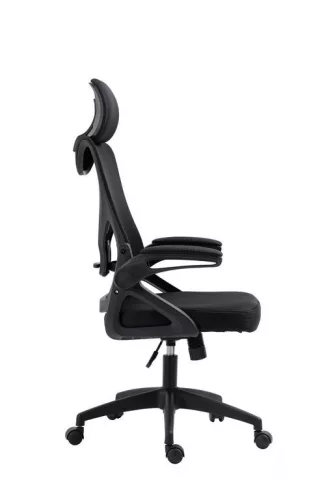 ZELUX ergonomikus irodai szék, gerinctámasszal, billenőfunkcióval, kartámasszal