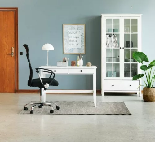 Zelux ergonomikus irodai szék magas háttámlával fekete színben, króm lábakkal